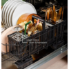 Cafe CDT828P2VS1 CAF(EBACK)™ CustomFit ENERGY STAR Stainless Interior Dishwasherss with Ultra Wash & Dry, 42 dBA